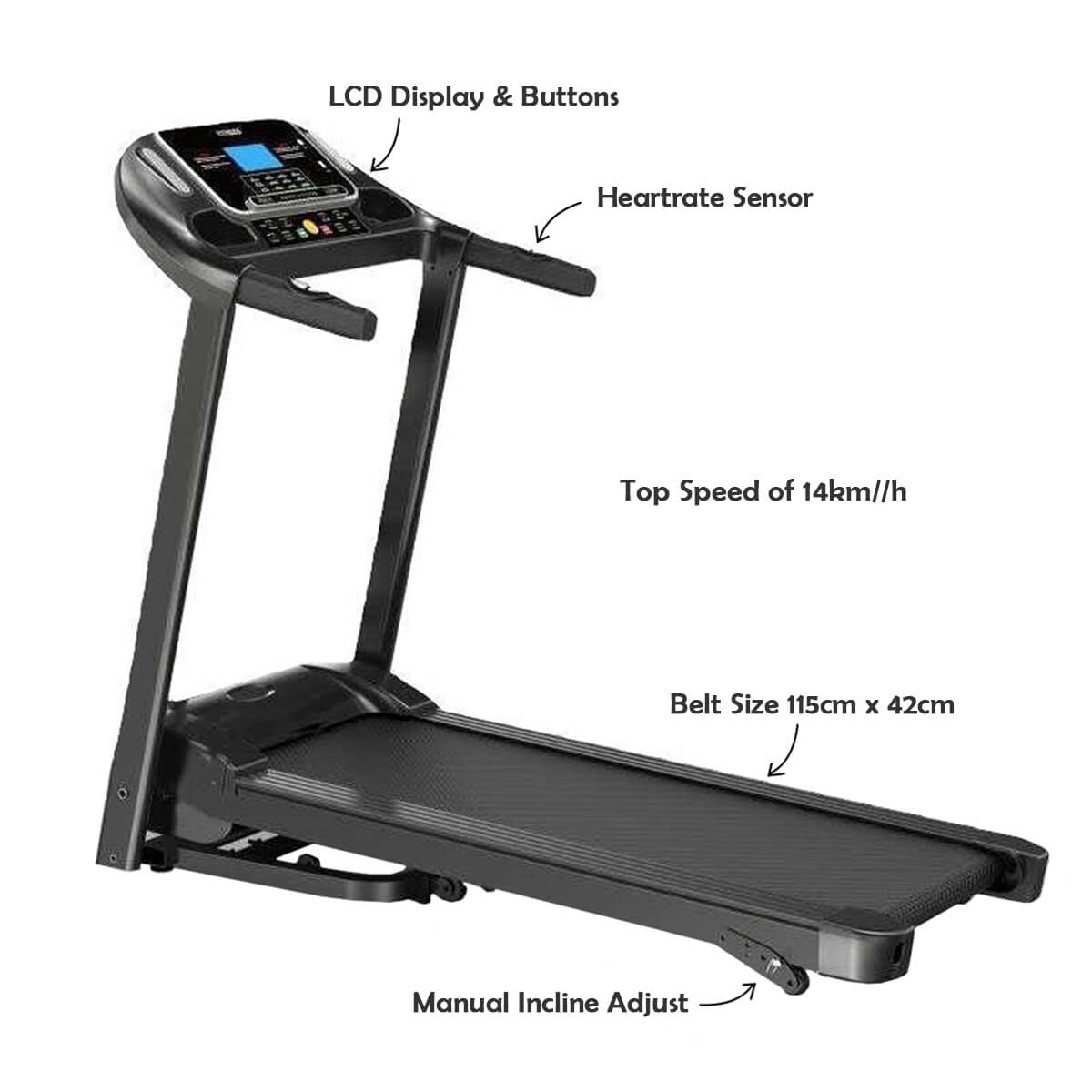 TM-688 Electric Treadmill