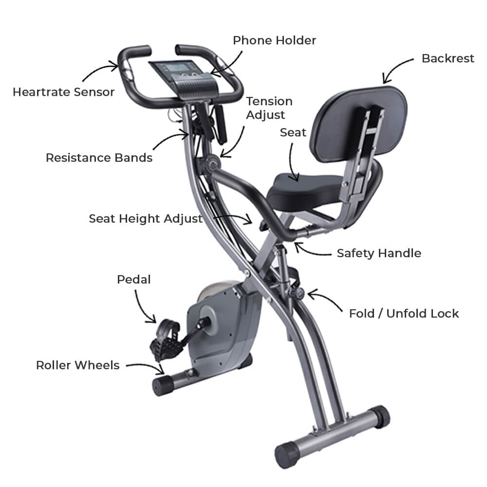 [Pre-Order] X3 Foldable Exercise Bike