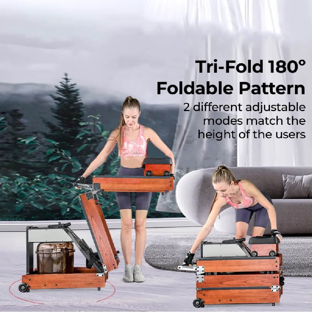 WR1 Foldable Water Rowing Machine