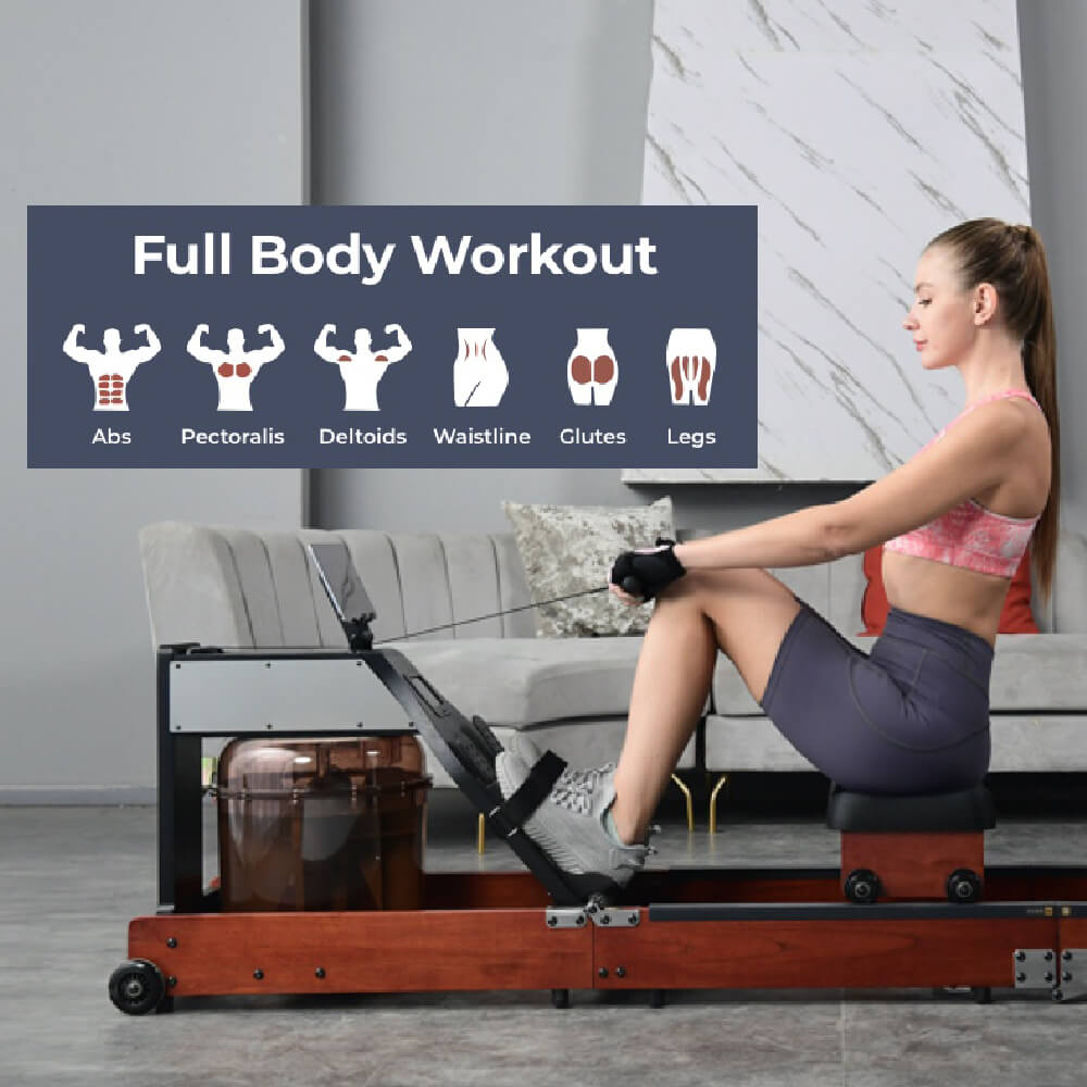 WR1 Foldable Water Rowing Machine