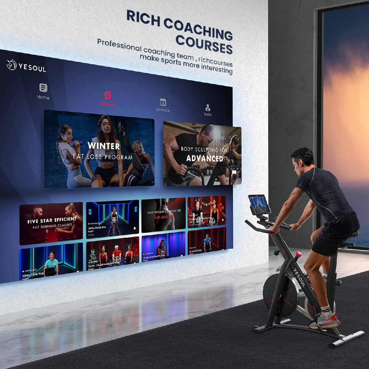 Yesoul S3 Magnetic Spin Bike